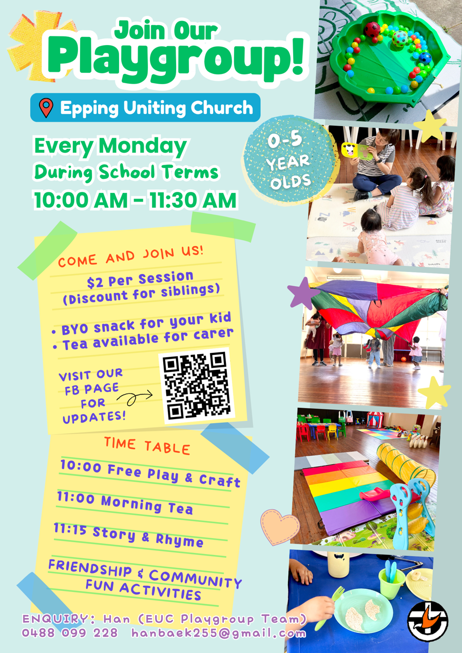 Yellow Blue Playful Open Donation For Kids Poster