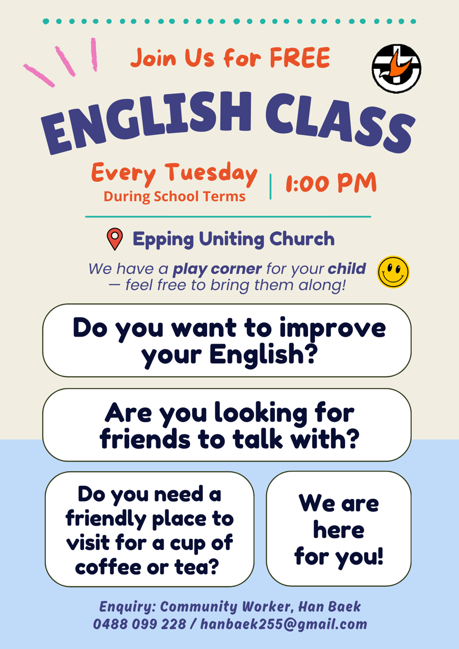 English Class Poster